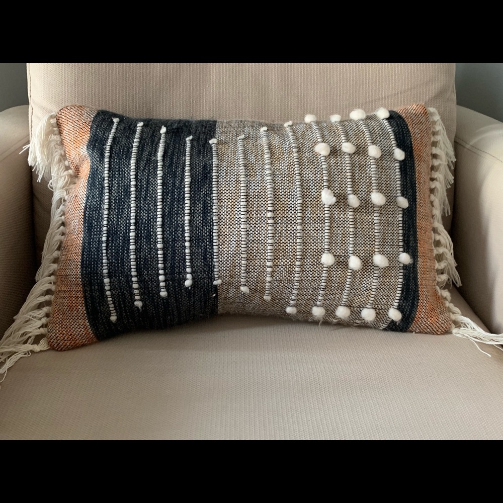 Modern, Boho Woven Pillowcase